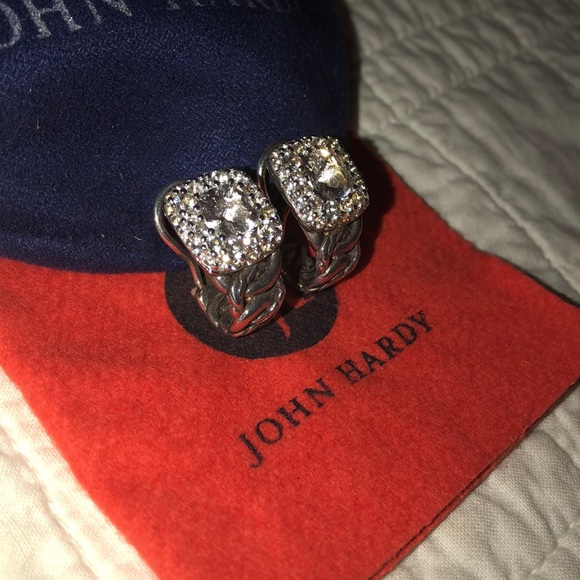 John Hardy diamond earrings - Picture 2 of 8